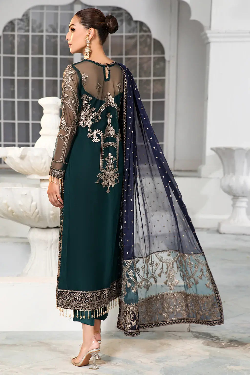 Zarif | DE LUXURY Formals | MEADOW - Saira Saqlain