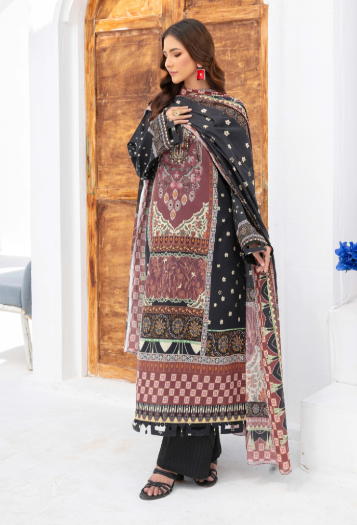 Humdum | Saira Bano Lawn 24 | D09 - Saira Saqlain