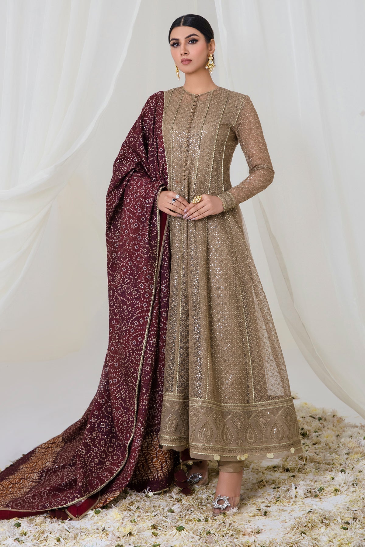 Jazmin | Embroidered Collection | HAZEL HYPE - Saira Saqlain