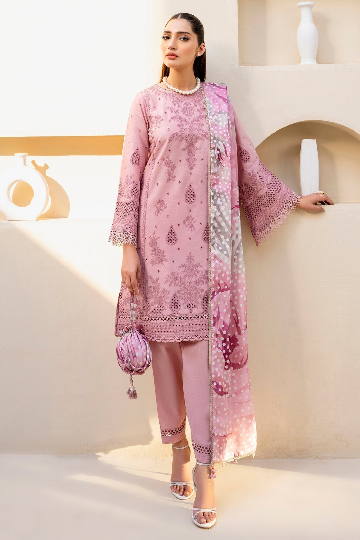 Jazmin | Irish Lawn SS 24 | D1 - Saira Saqlain