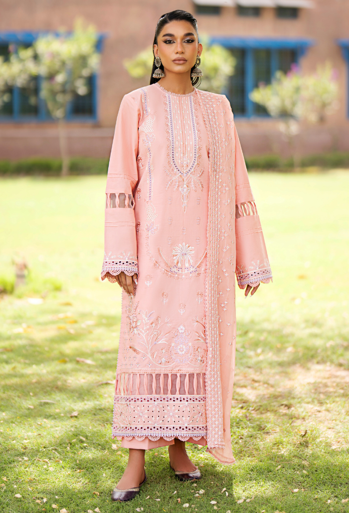 Humdum | Selin Lawn 25 | Selin - D04 -   Ladies Clothes -  Saira Saqlain