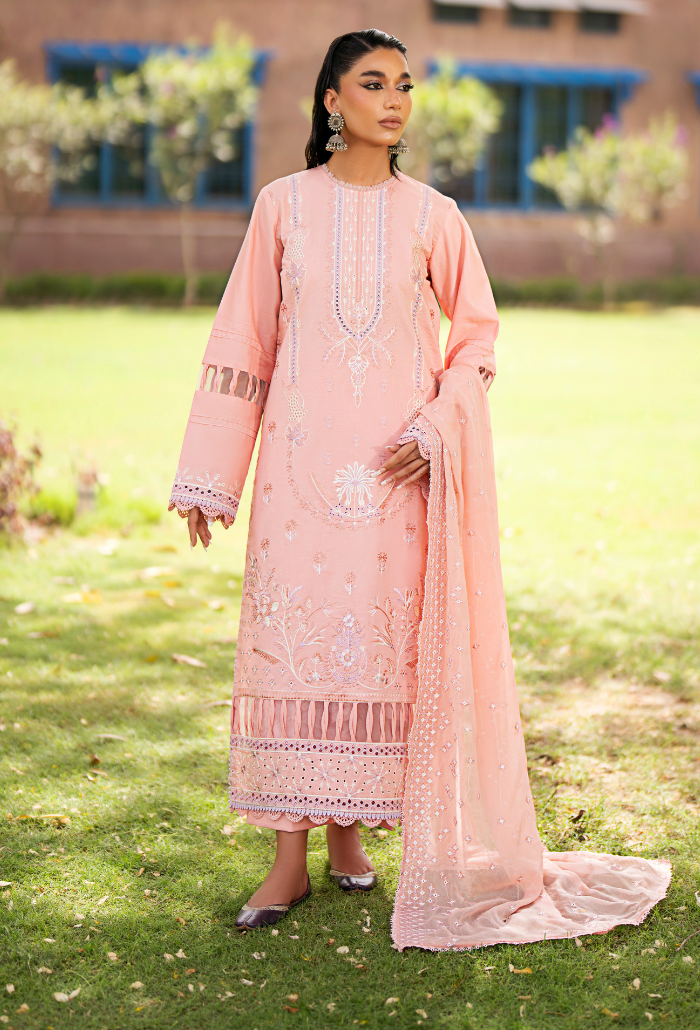 Humdum | Selin Lawn 25 | Selin - D04 -   Ladies Clothes -  Saira Saqlain