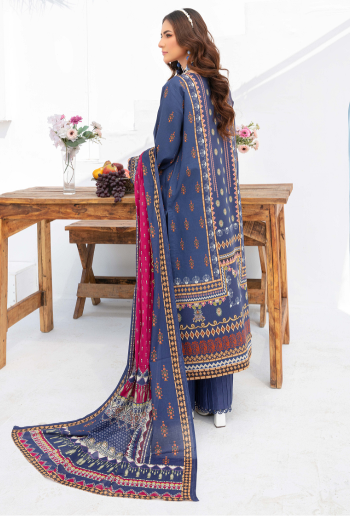 Humdum | Saira Bano Lawn 24 | D05 - Saira Saqlain