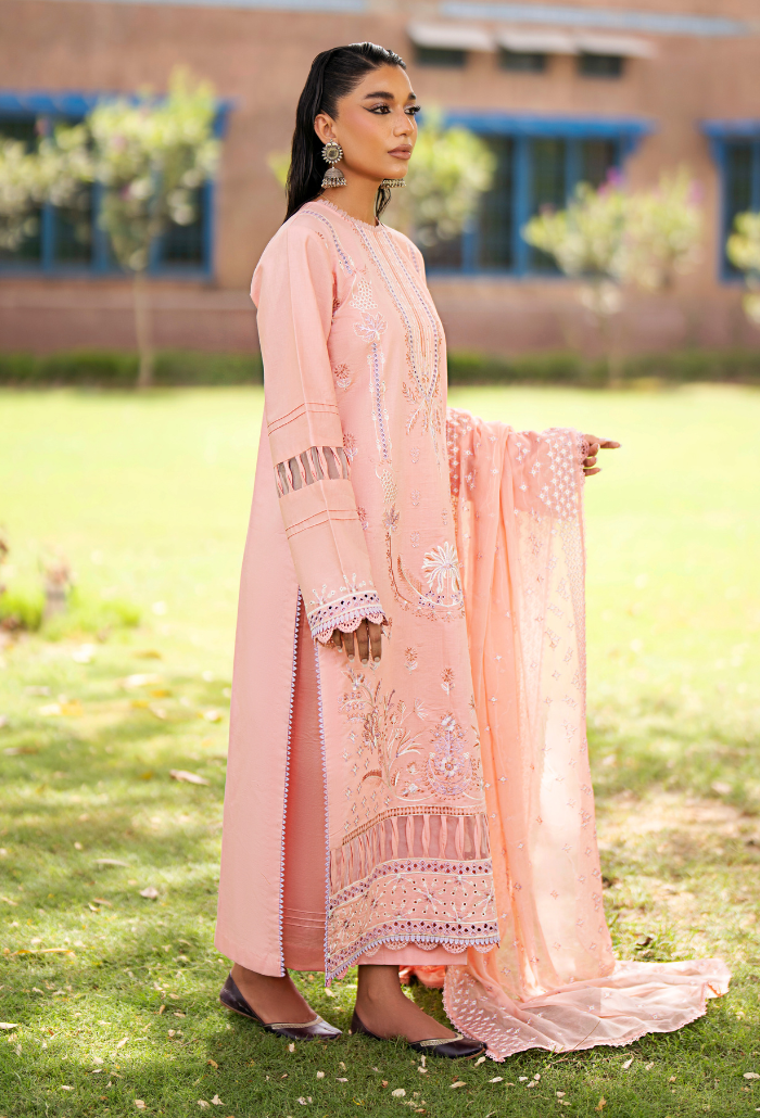 Humdum | Selin Lawn 25 | Selin - D04 -   Ladies Clothes -  Saira Saqlain