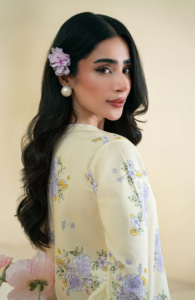 Seran | Daffodils Lawn 24 | Albie - Saira Saqlain