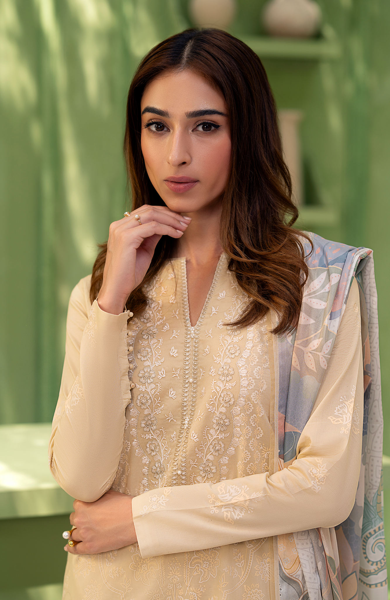 Seran | Artisan Lawn 25 | SOLEIL - Saira Saqlain
