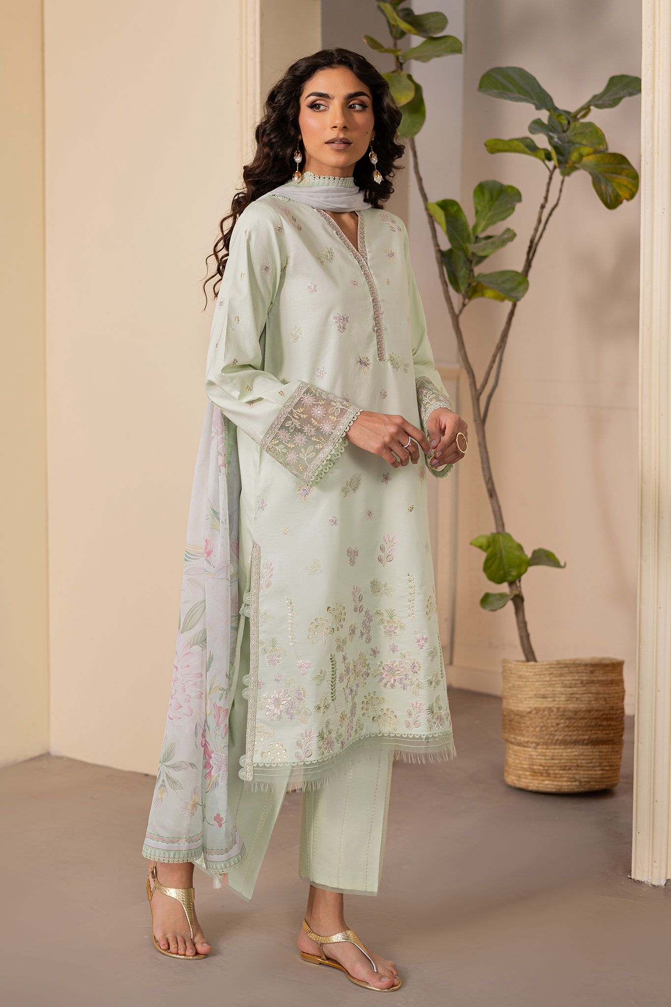 Seran | Nayab Eid Lawn | ABEER -   Ladies Clothes -  Saira Saqlain