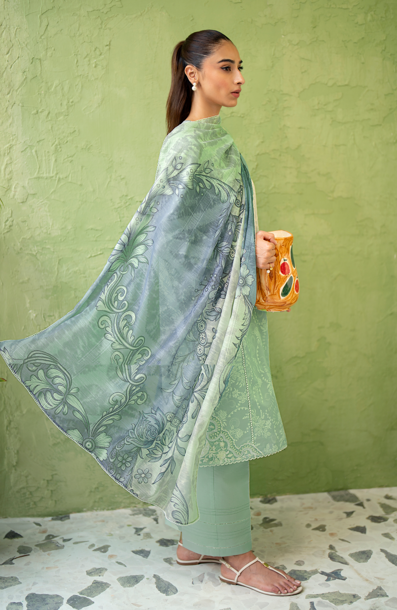 Seran | Artisan Lawn 25 | LAGUNE - Saira Saqlain