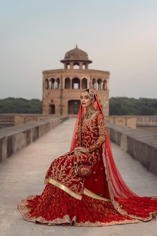 Maya | Wedding Formal Ulfat | SURKH - Saira Saqlain