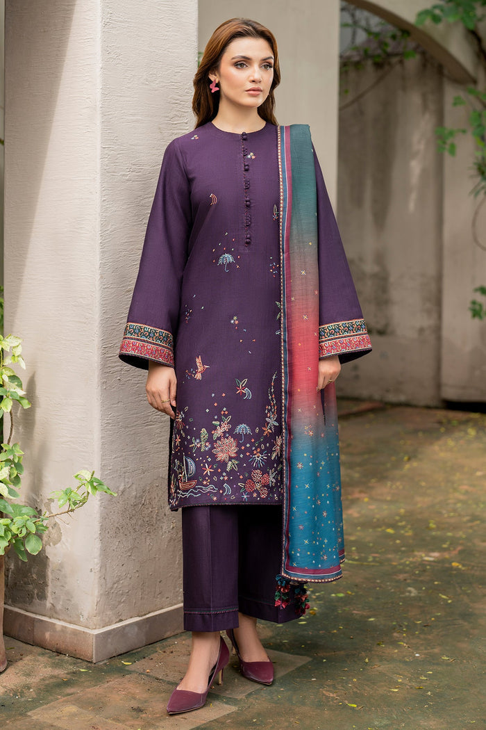 Jazmin | Winter Edition 24 | KHADDAR UW-0050 - Saira Saqlain