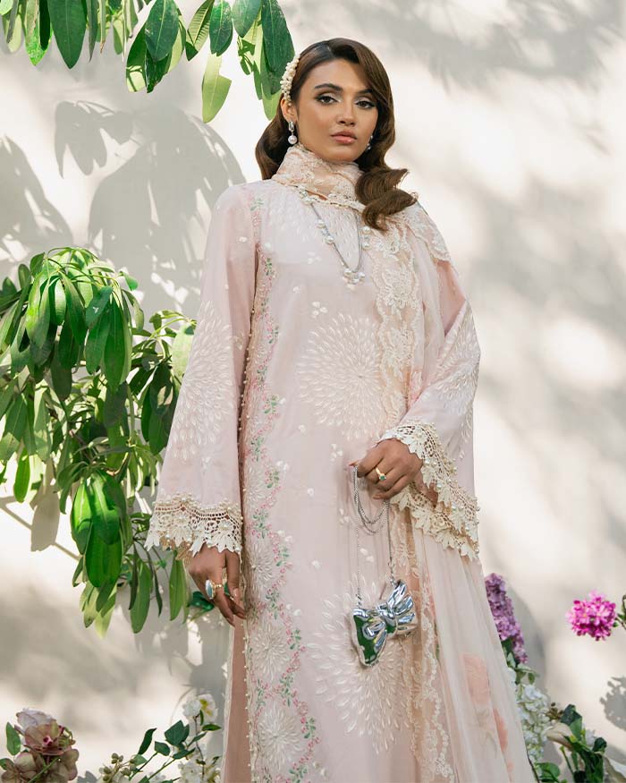 Zevk | Flora Festive Lawn | LOTUS -   Ladies Clothes -  Saira Saqlain