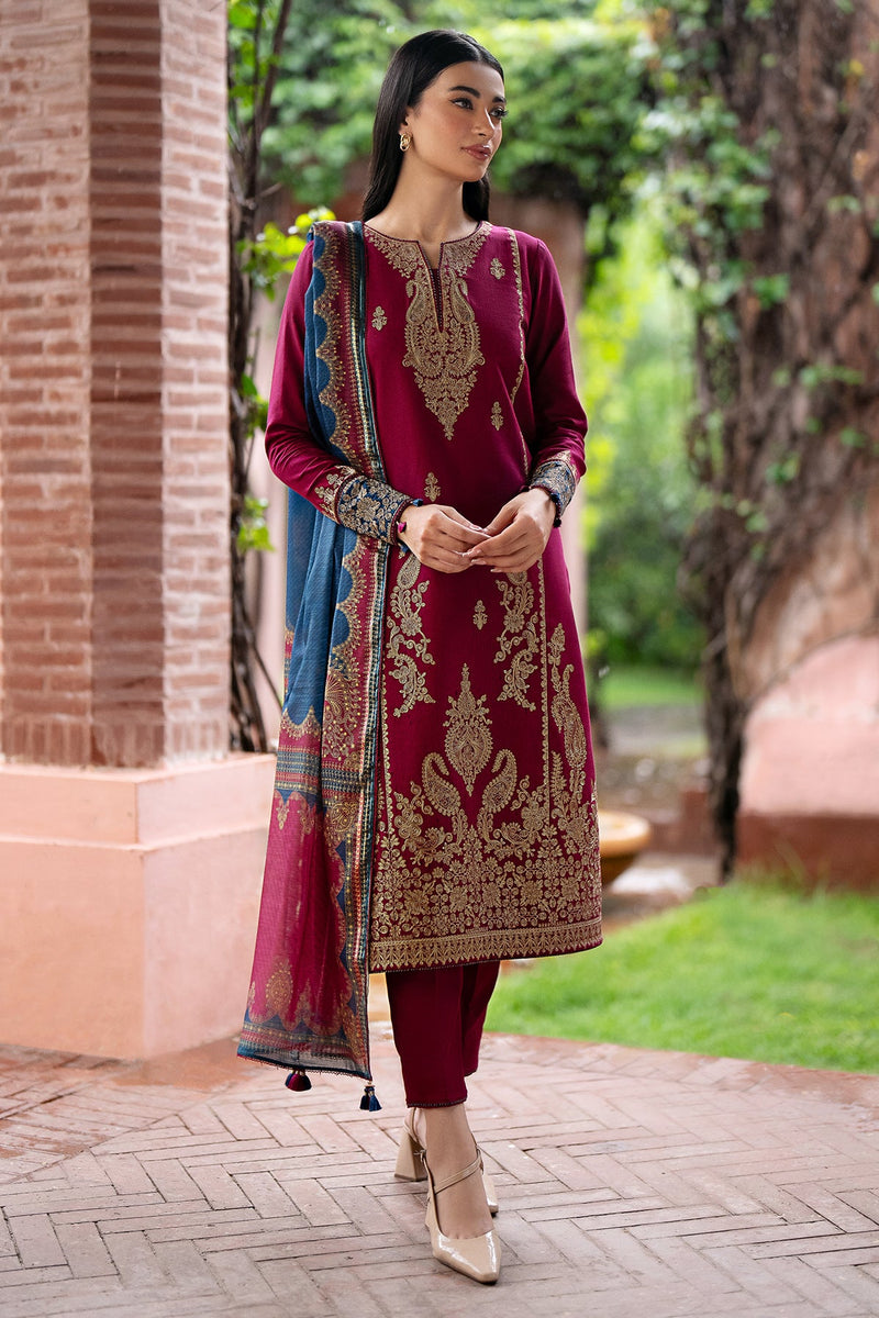 Jazmin | Winter Edition 24 | KHADDAR UW-0069 - Saira Saqlain