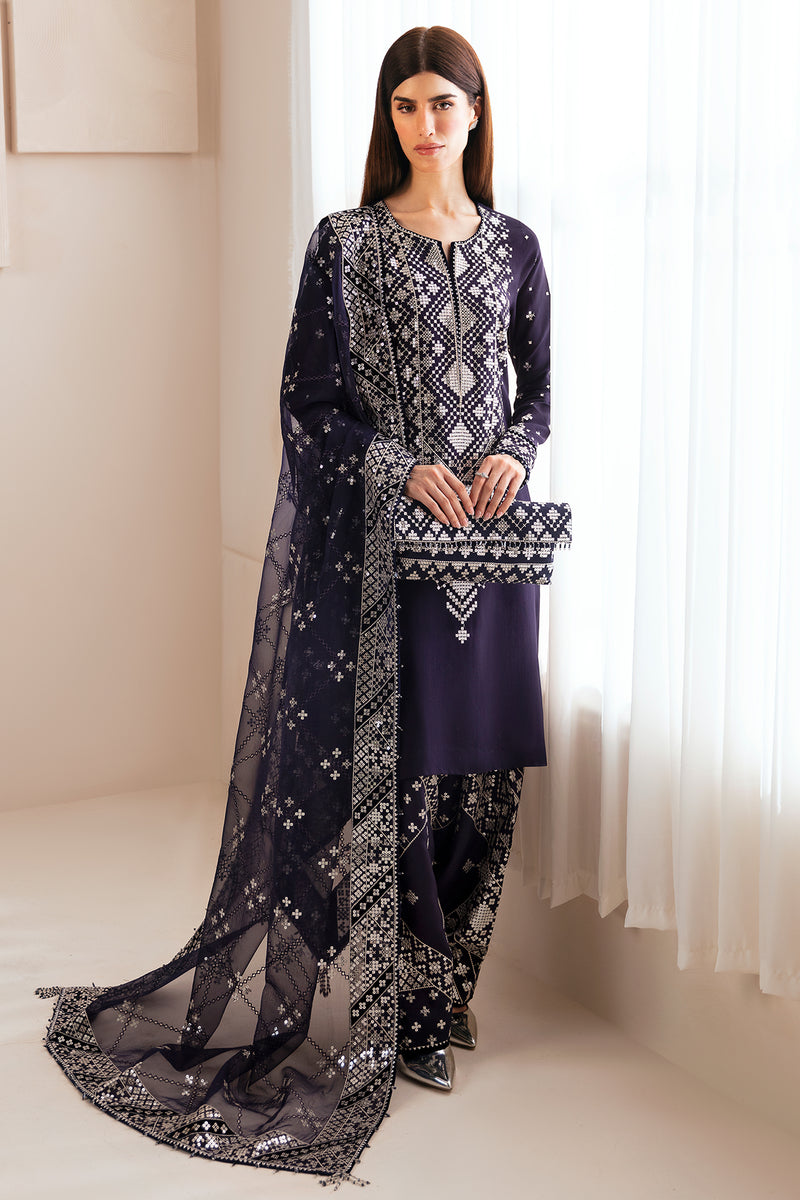 Jazmin | Formals Collection | Raw Silk UR-7030 - Saira Saqlain
