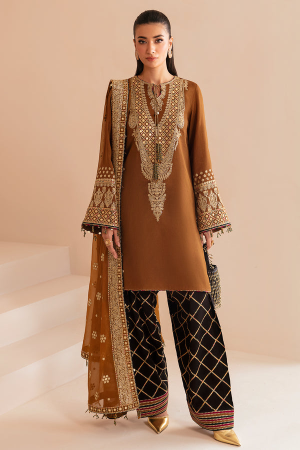 Jazmin | Formals Collection | Raw Silk UR-7037 - Saira Saqlain