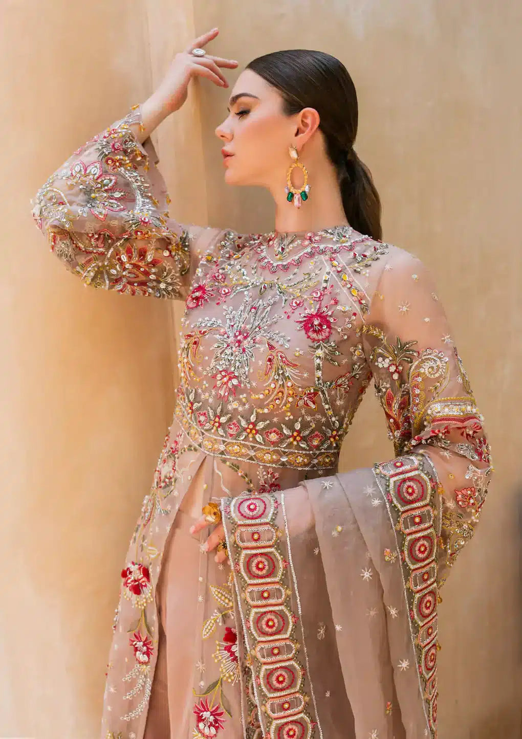 Elaf Premium | Evara Wedding 23 | EEB-01 FEZ - Saira Saqlain