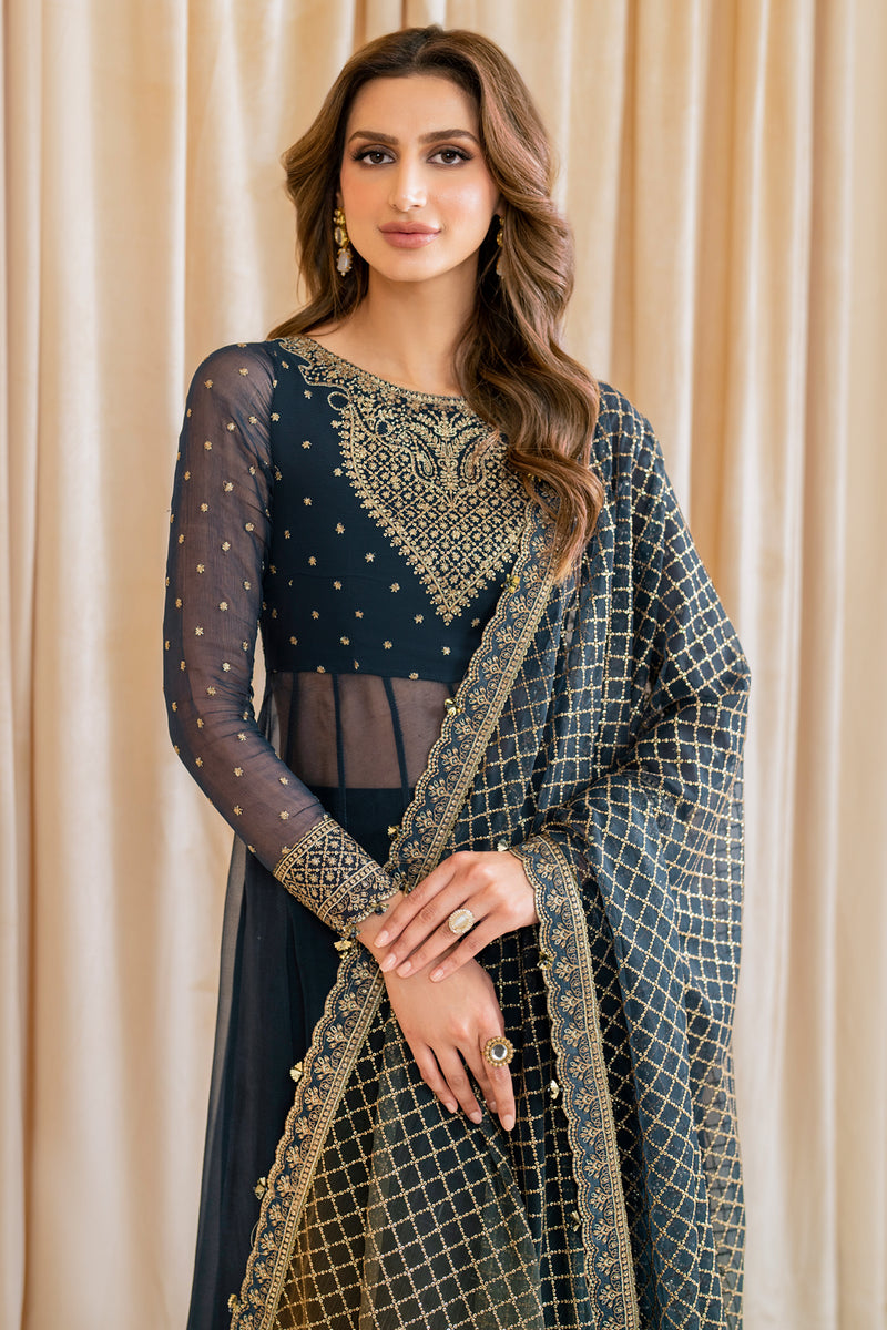 Jazmin | Formals Collection | CHIFFON UC-3047 - Saira Saqlain
