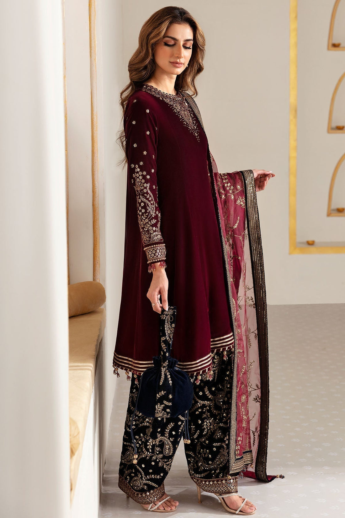 Jazmin | Velvet Edit 24 | Velvet Formal VF-2018 - Saira Saqlain