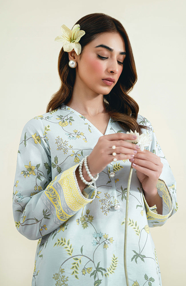 Seran | Daffodils Lawn 24 | Cleo - Saira Saqlain