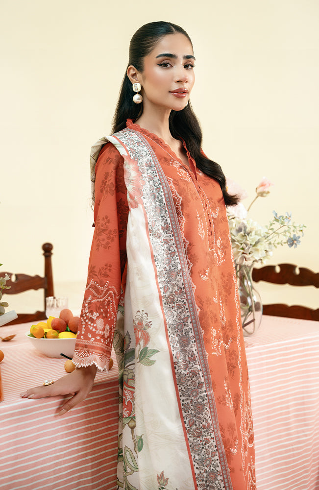 Seran | Daffodils Lawn 24 | Rowan - Saira Saqlain