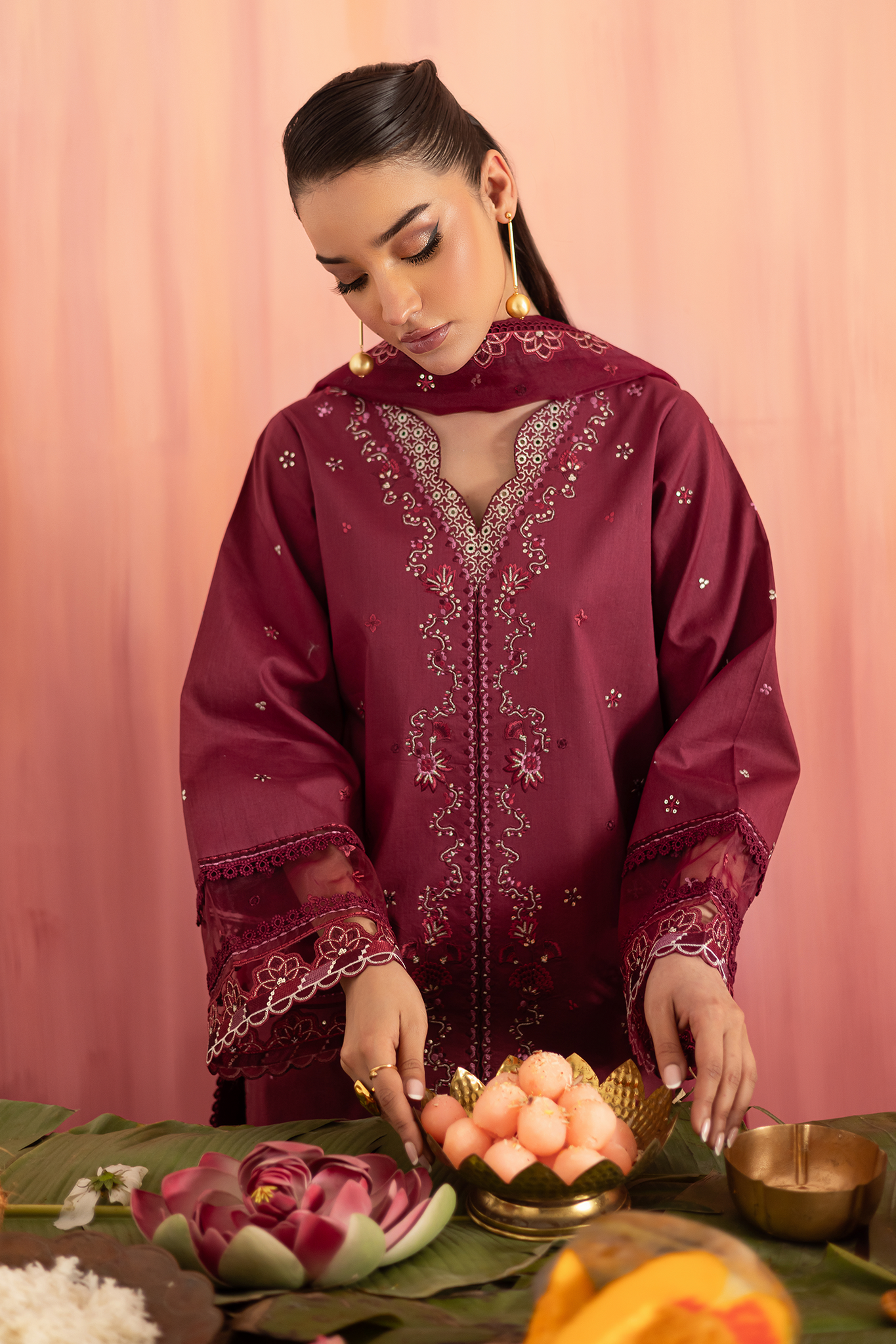 Seran | Nayab Eid Lawn | MEHER -   Ladies Clothes -  Saira Saqlain