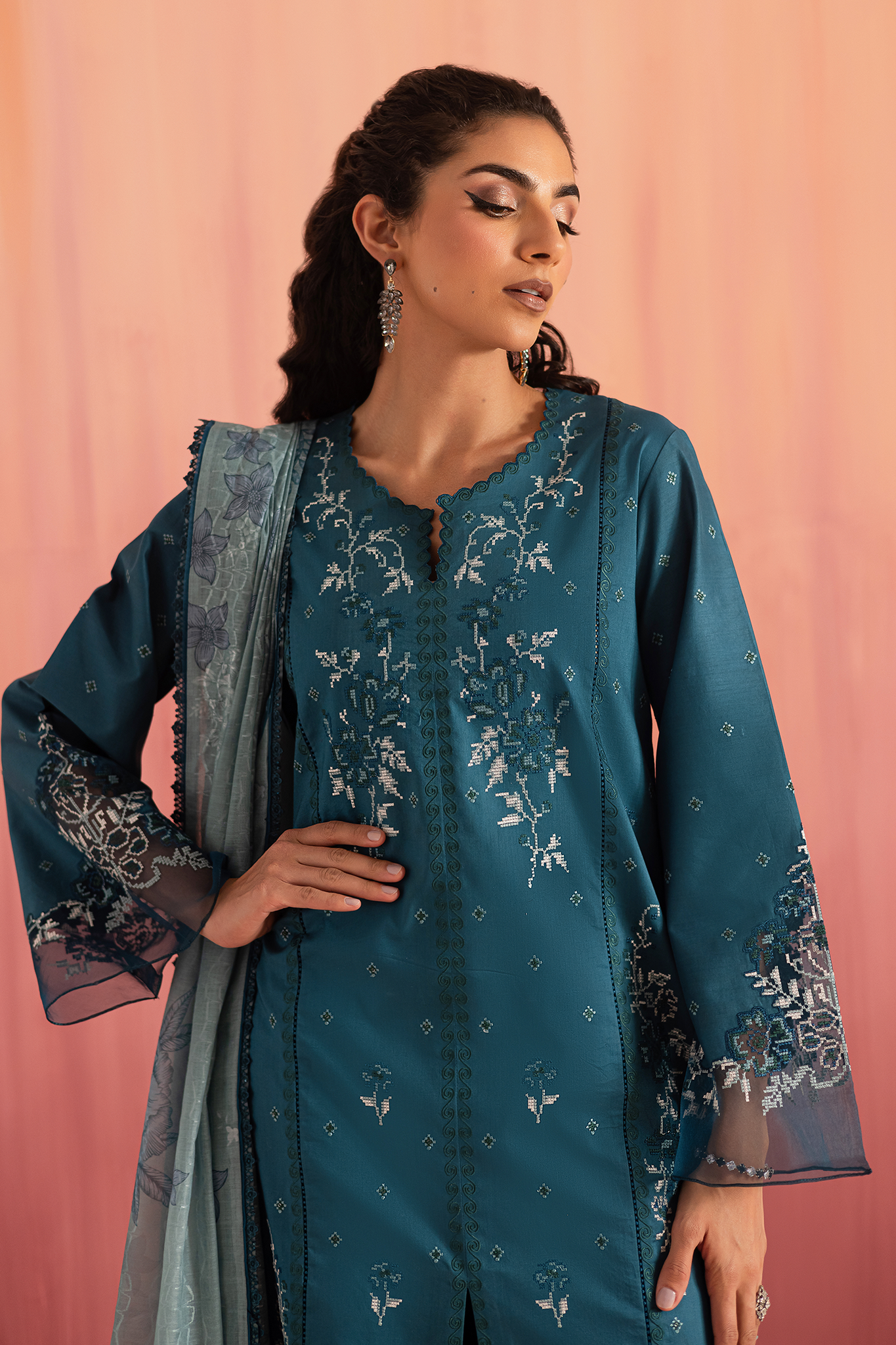 Seran | Nayab Eid Lawn | TIA -   Ladies Clothes -  Saira Saqlain