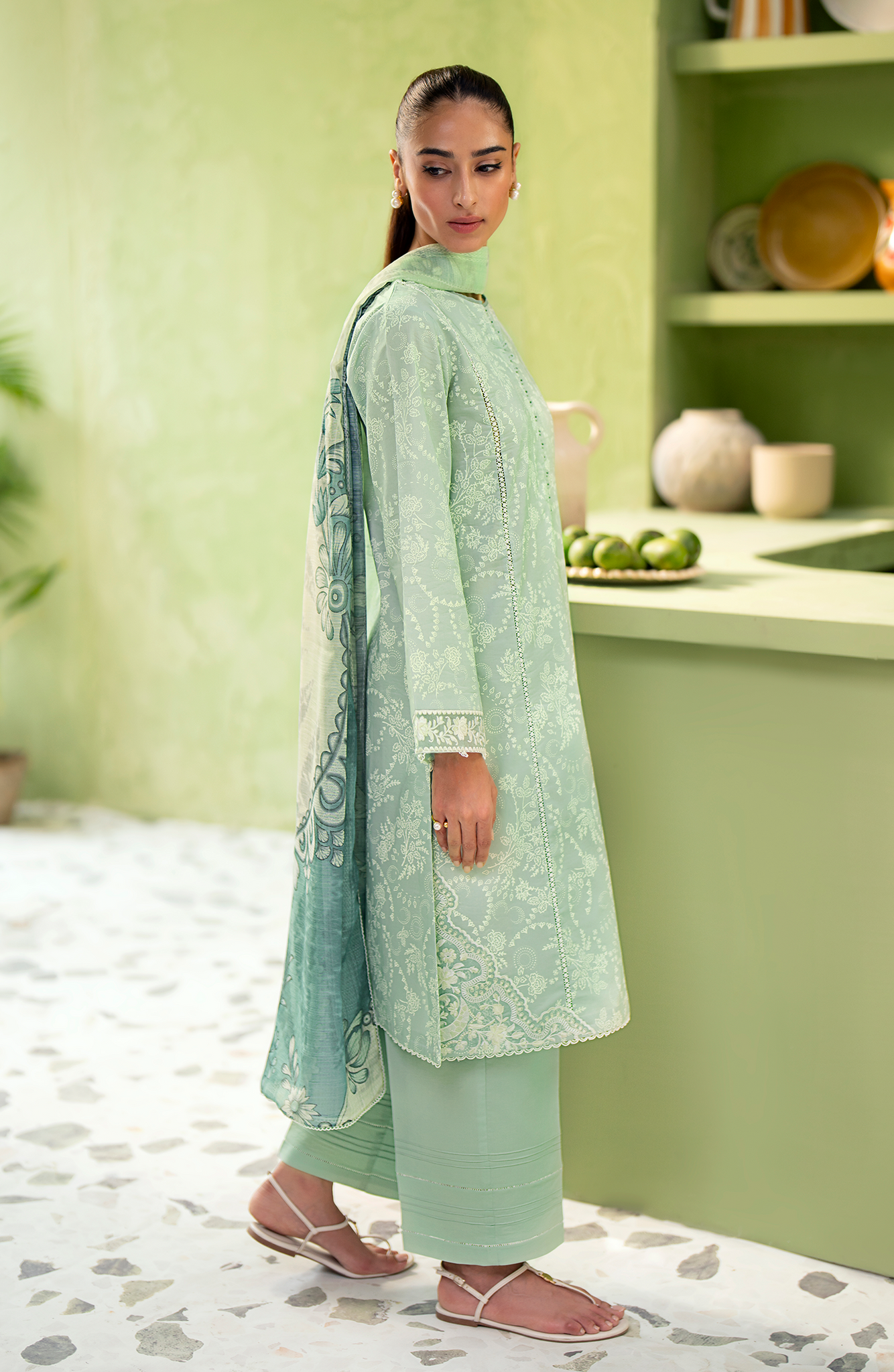 Seran | Artisan Lawn 25 | LAGUNE - Saira Saqlain