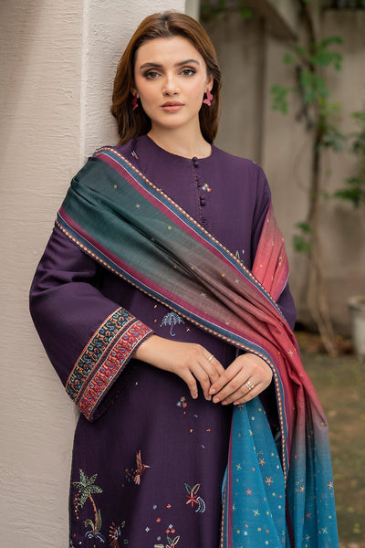 Jazmin | Winter Edition 24 | KHADDAR UW-0050 - Saira Saqlain