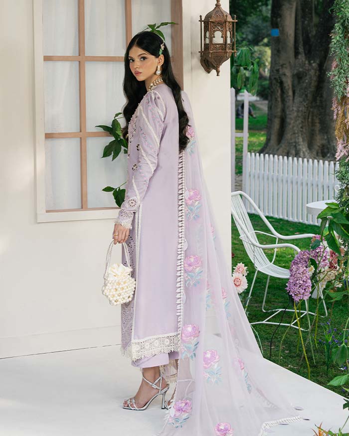 Zevk | Flora Festive Lawn | LILLY -   Ladies Clothes -  Saira Saqlain