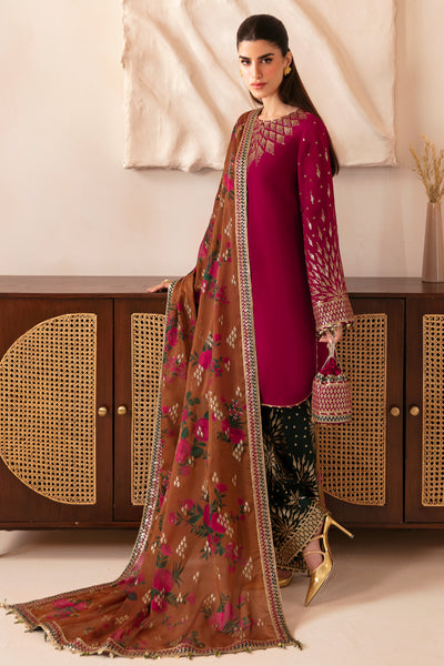 Jazmin | Formals Collection | Raw Silk UR-7038 - Saira Saqlain