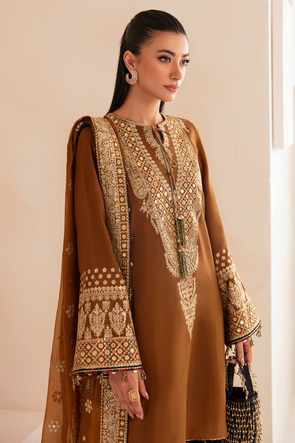 Jazmin | Formals Collection | Raw Silk UR-7037 - Saira Saqlain