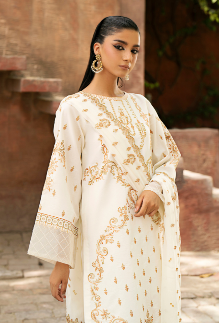 Humdum | Selin Lawn 25 | Selin - D02 -   Ladies Clothes -  Saira Saqlain