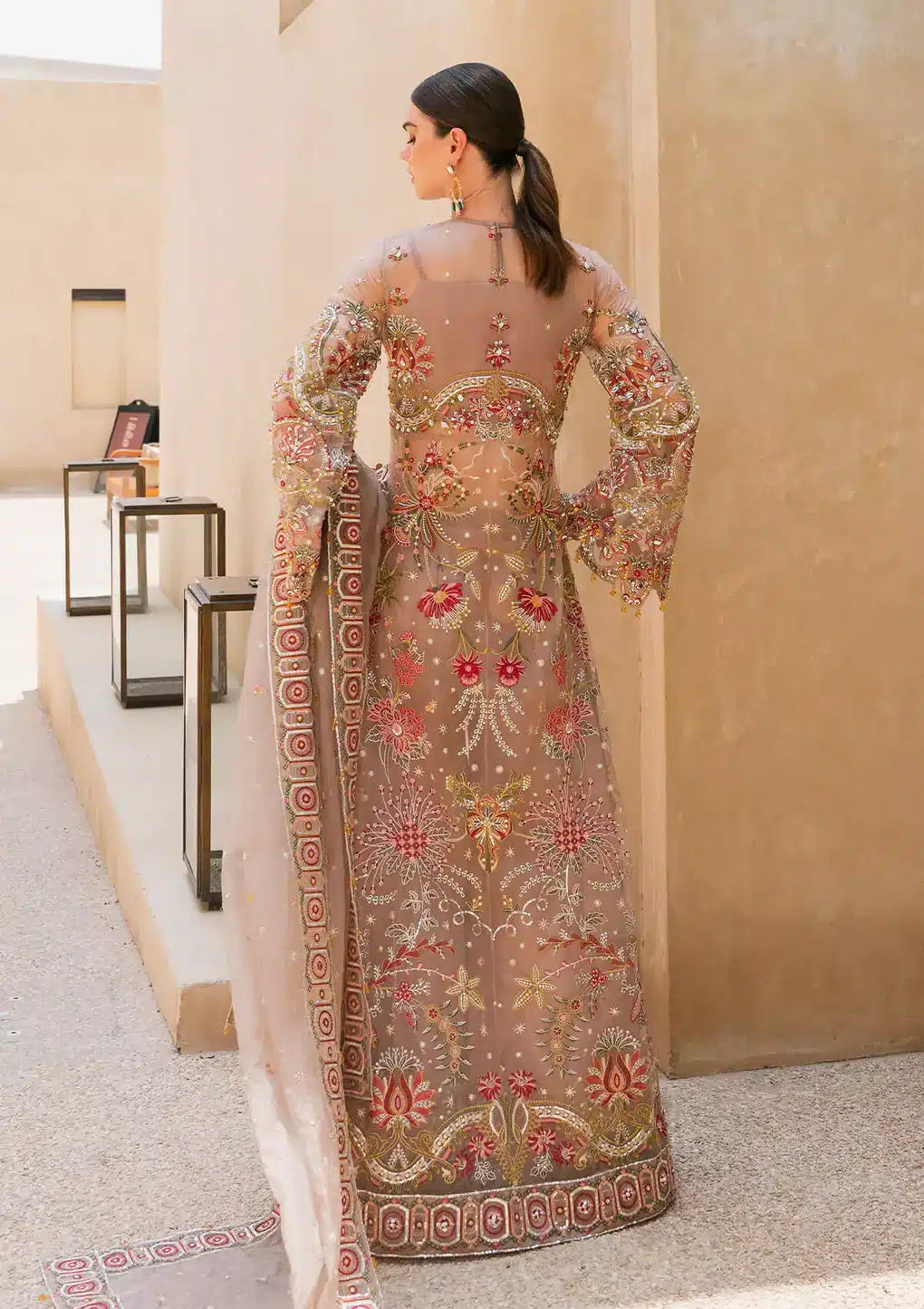 Elaf Premium | Evara Wedding 23 | EEB-01 FEZ - Saira Saqlain