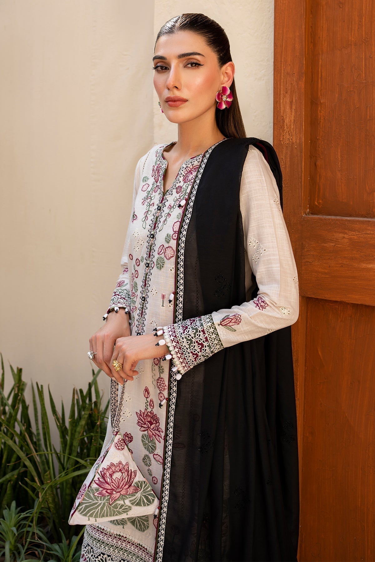 Jazmin | Irish Lawn SS 24 | D8 - Saira Saqlain