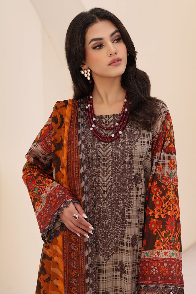 Charizma | Naranji Embroidered Lawn 24 | CN4-010 - Saira Saqlain