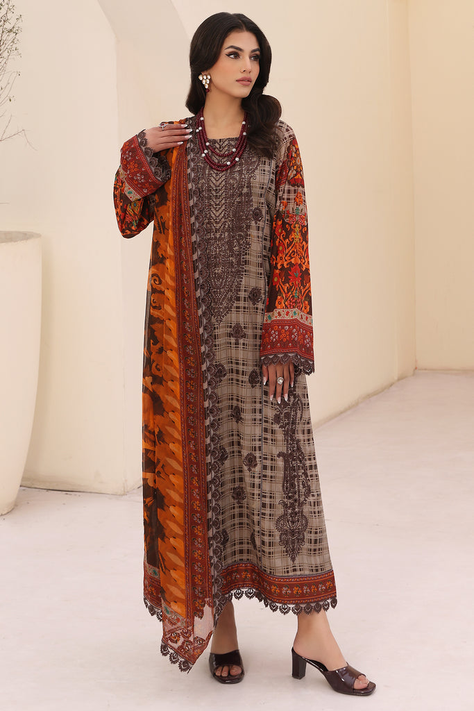 Charizma | Naranji Embroidered Lawn 24 | CN4-010 - Saira Saqlain
