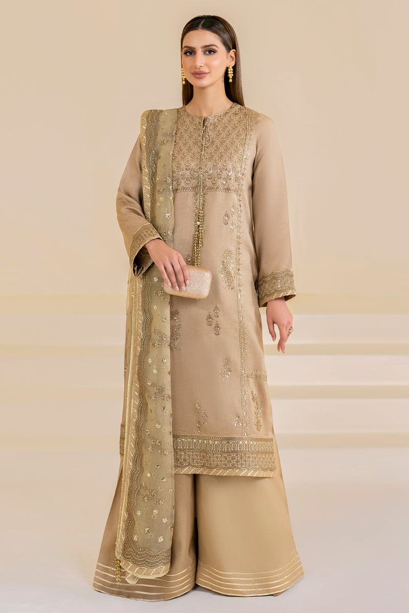 Jazmin | Formals Collection | Raw Silk UR-7024 - Saira Saqlain