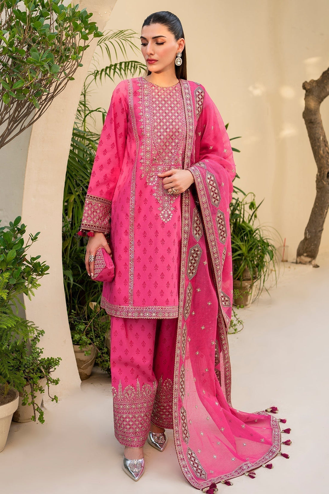 Jazmin | Irish Lawn SS 24 | D3 - Saira Saqlain