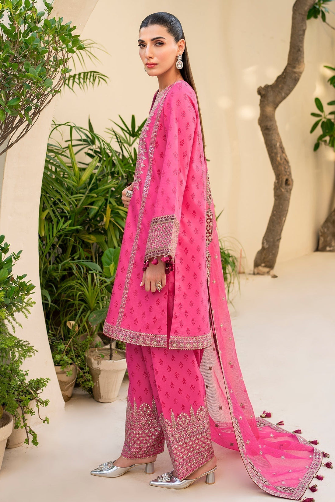 Jazmin | Irish Lawn SS 24 | D3 - Saira Saqlain
