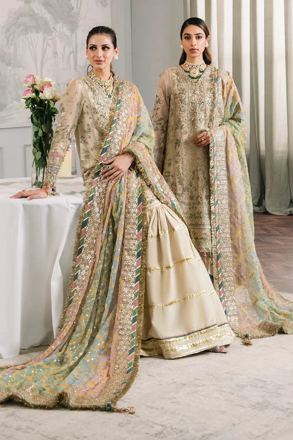 Baroque | Chantelle Embroidered Collection | CH12-04 - Saira Saqlain