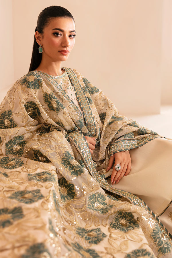 Jazmin | Formals Collection | Raw Silk UR-7039 - Saira Saqlain
