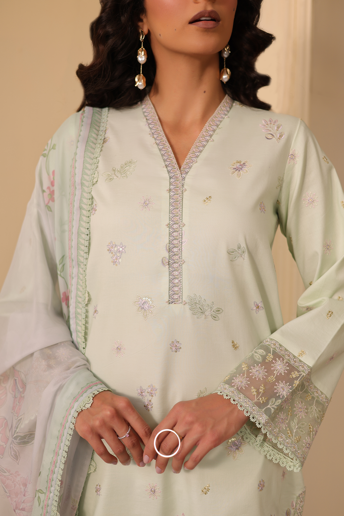 Seran | Nayab Eid Lawn | ABEER -   Ladies Clothes -  Saira Saqlain