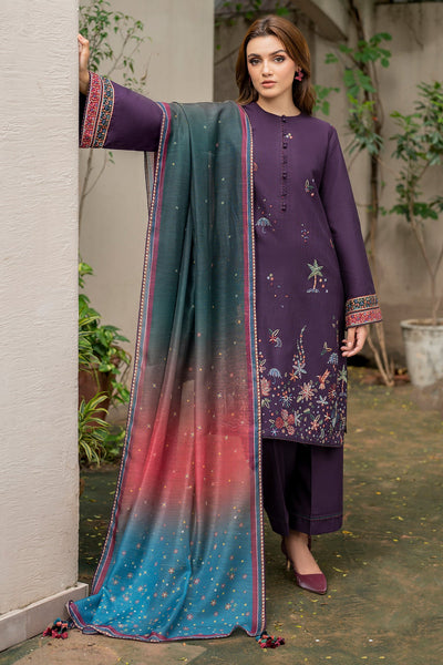 Jazmin | Winter Edition 24 | KHADDAR UW-0050 - Saira Saqlain
