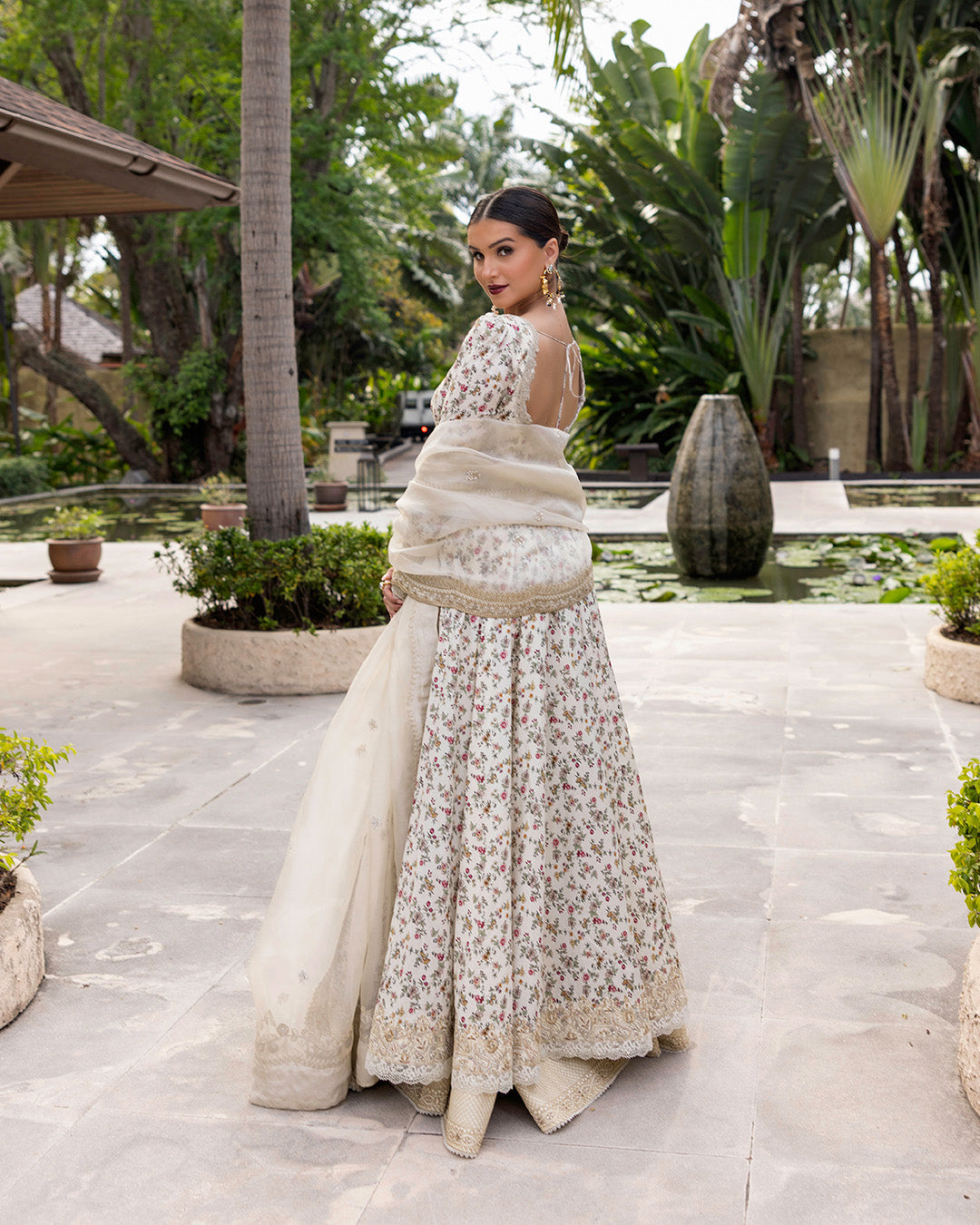 Faiza Saqlain | Zinnia Lawn 25 | Vinika -  Faiza Saqlain Ladies Clothes -  House of Maryam
