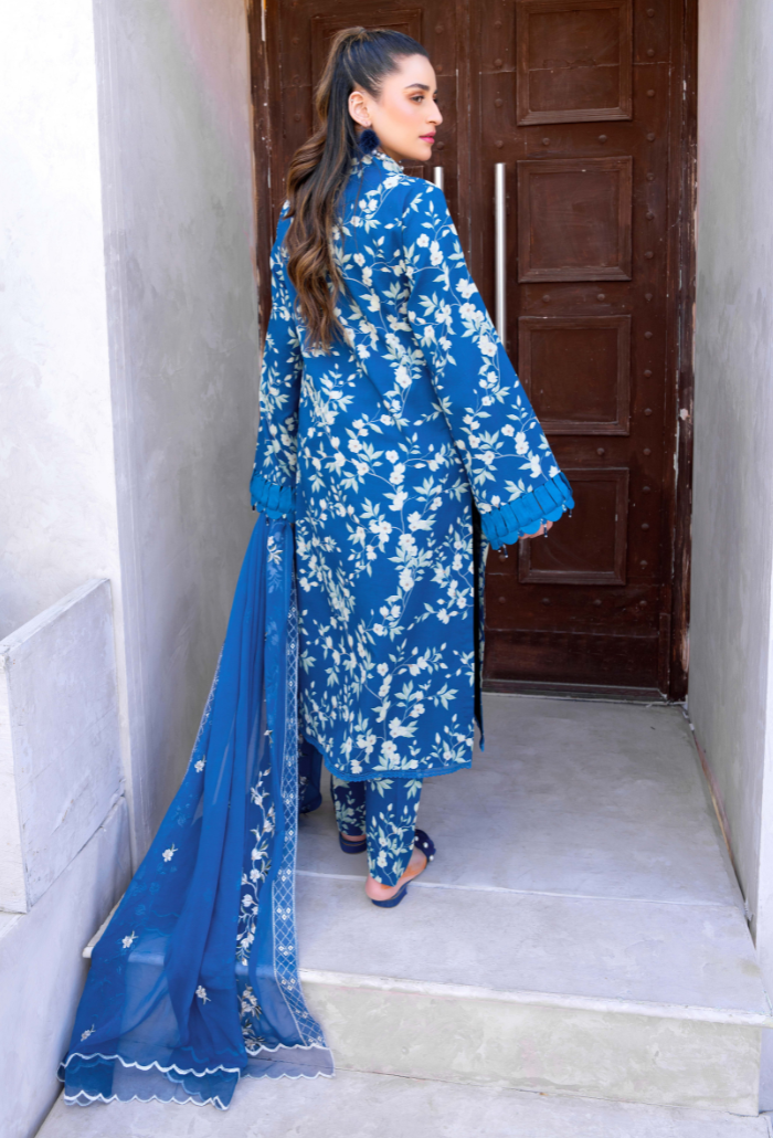 Humdum | Gardenia Lawn 24 | PLG 3 - D09 - Saira Saqlain