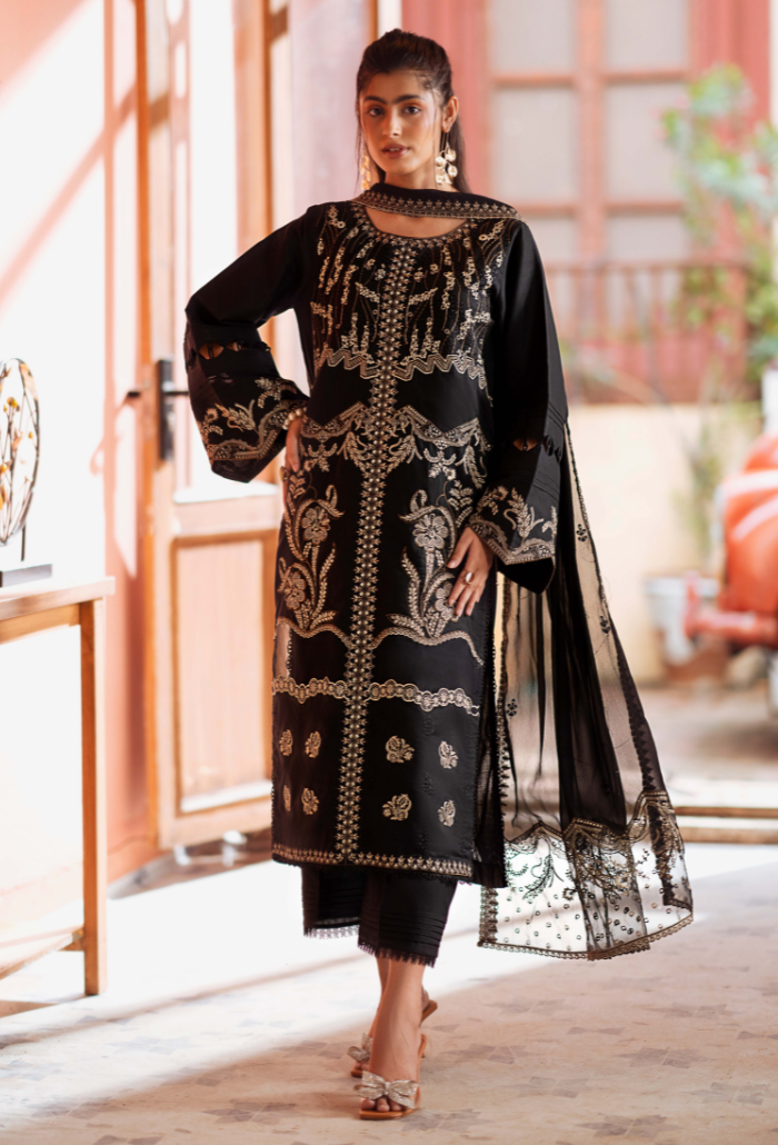 Humdum | Lala Rukh Lawn | Lalarukh - D03 -   Ladies Clothes -  Saira Saqlain