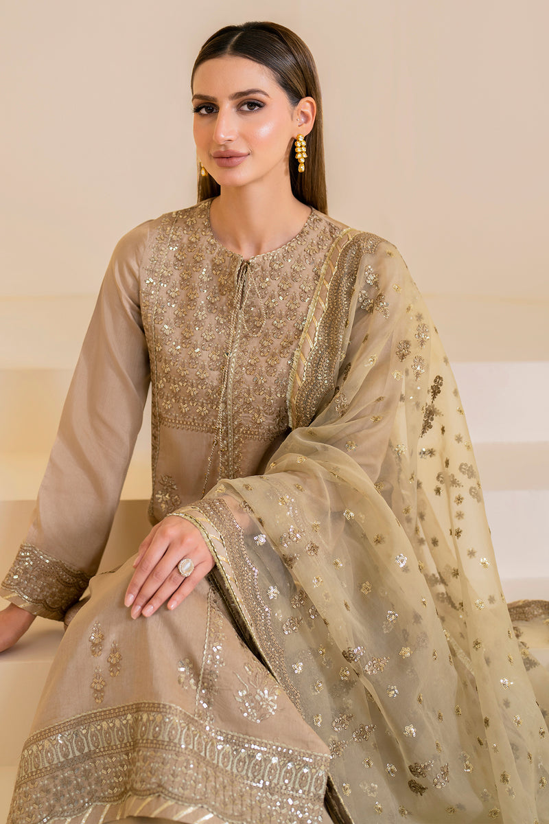 Jazmin | Formals Collection | Raw Silk UR-7024 - Saira Saqlain