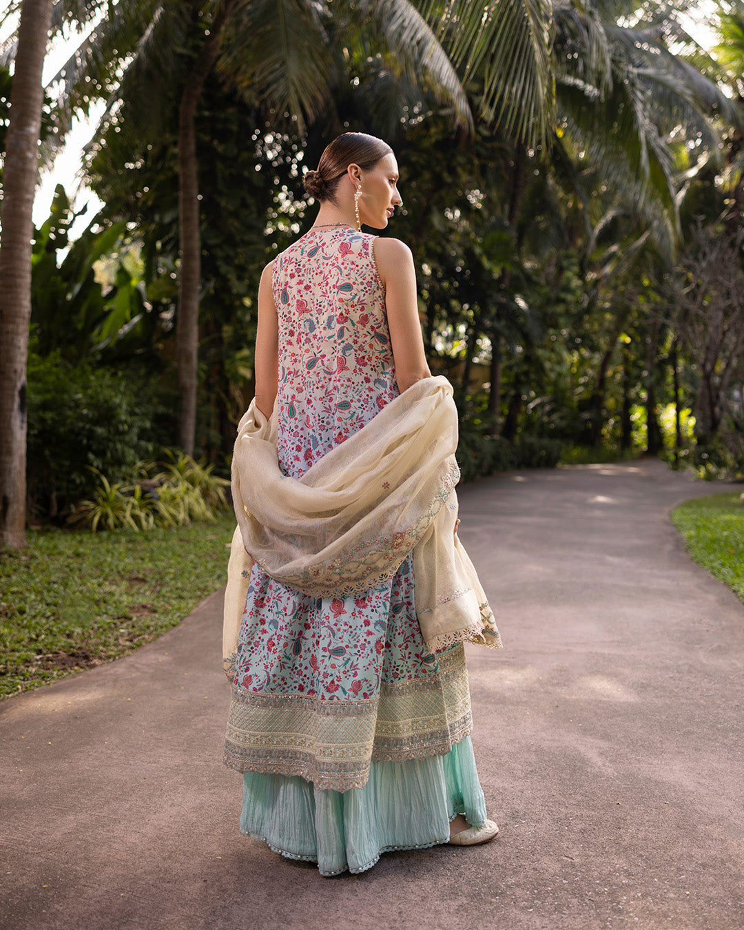 Faiza Saqlain | Zinnia Lawn 25 | Danica -  Faiza Saqlain Ladies Clothes -  House of Maryam