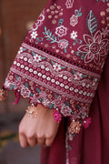 Farasha | Dastoor Embroidered Lawn SS24 | RUBY GLAM - Saira Saqlain