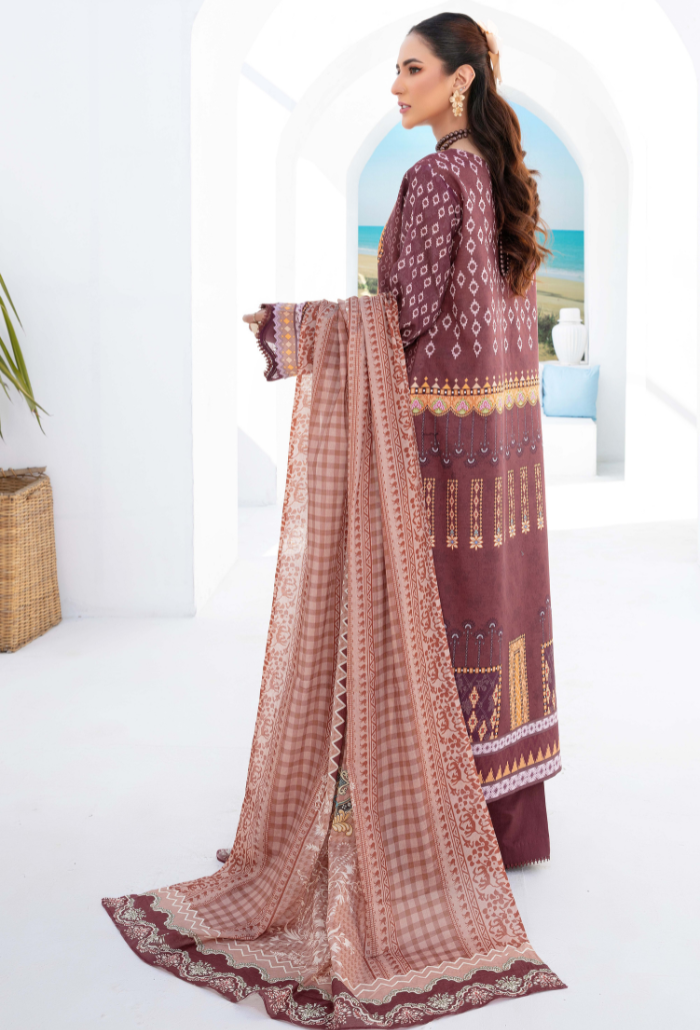 Humdum | Saira Bano Lawn 24 | D07 - Saira Saqlain
