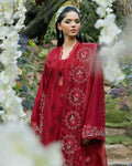 Zevk | Flora Festive Lawn | RED ROSE -   Ladies Clothes -  Saira Saqlain